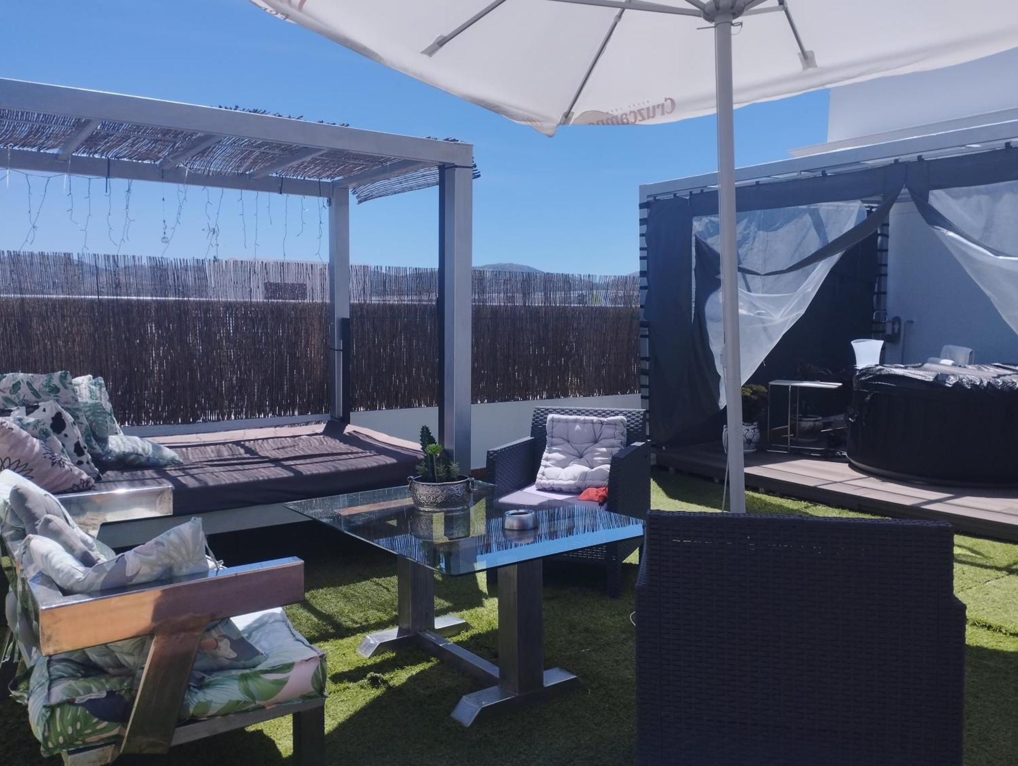 Atico Rilque, Apartamentos Independientes Con Jacuzzi Privado Y Terraza En Ρόντα Εξωτερικό φωτογραφία