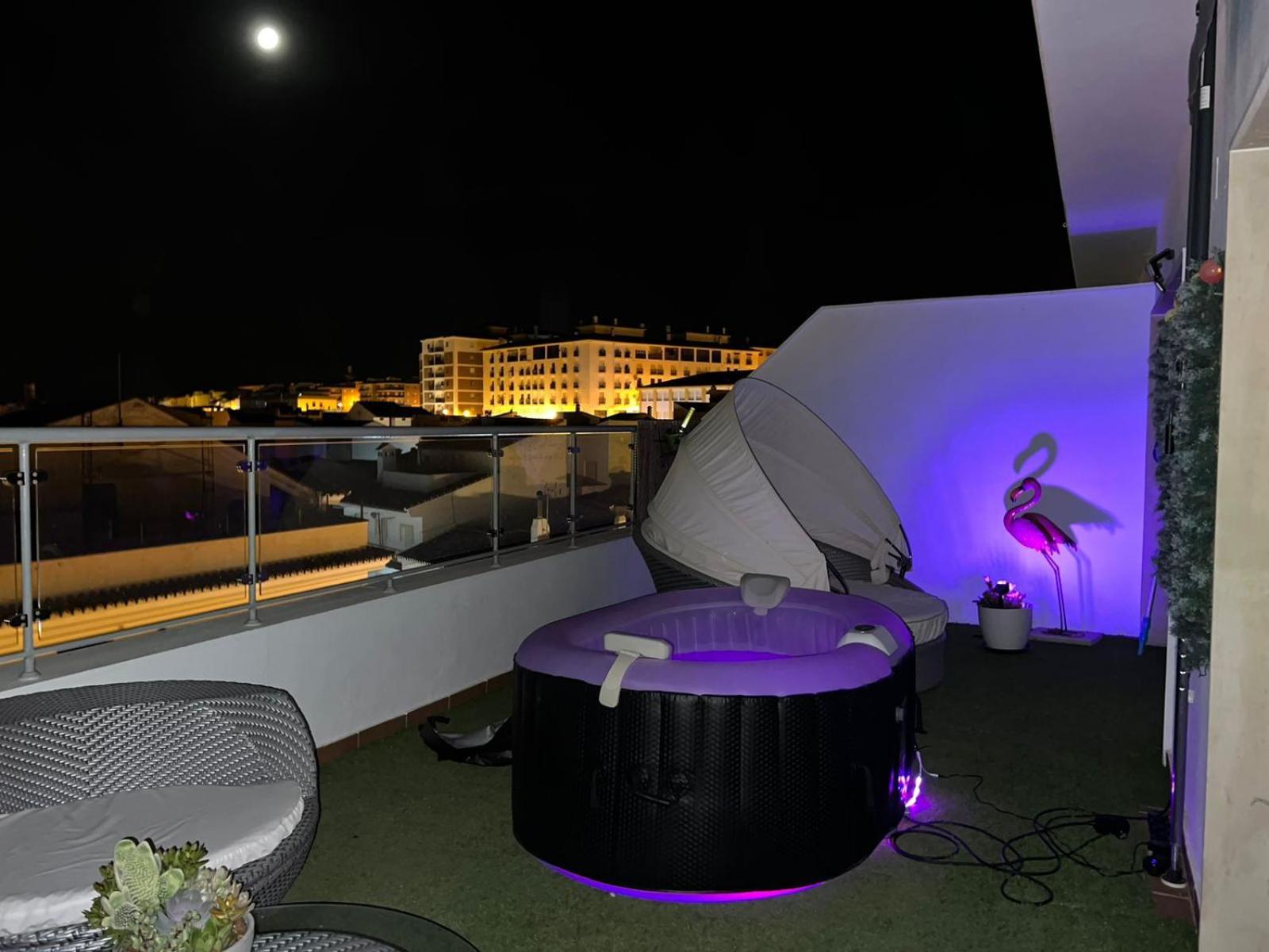 Atico Rilque, Apartamentos Independientes Con Jacuzzi Privado Y Terraza En Ρόντα Εξωτερικό φωτογραφία